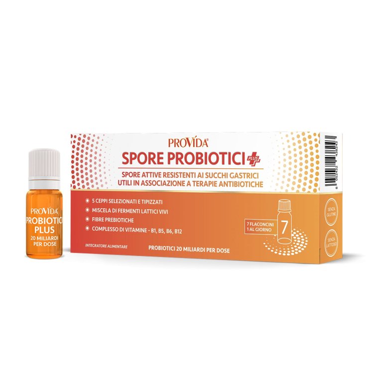 Provida Probiotici Plus 20MLD Per Dose OPTIMA NATURALS 7 Flaconcini