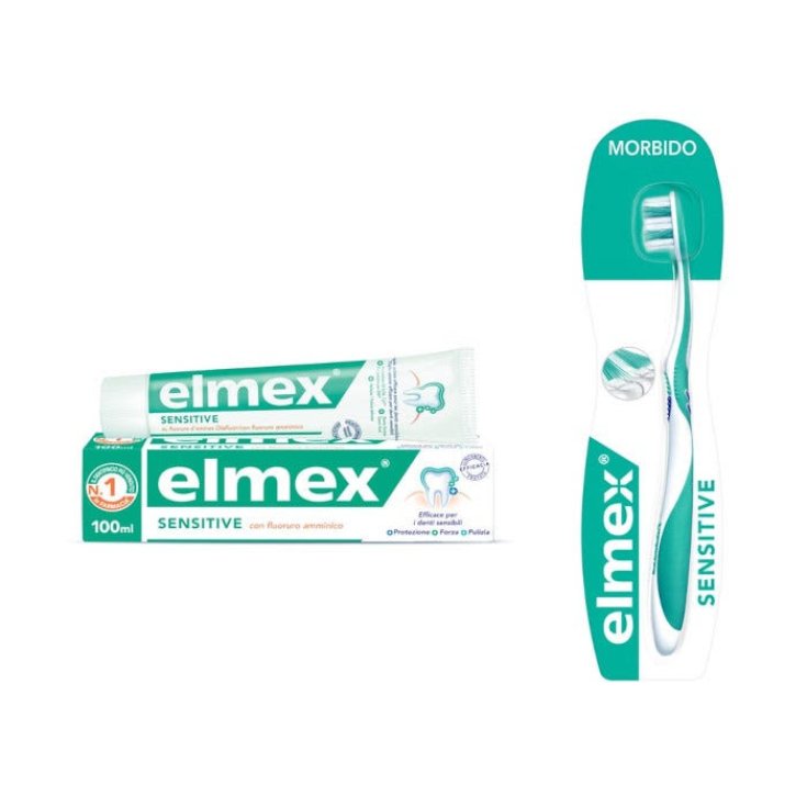 Sensitive Dentifricio + Spazzolino Elmex 100ml