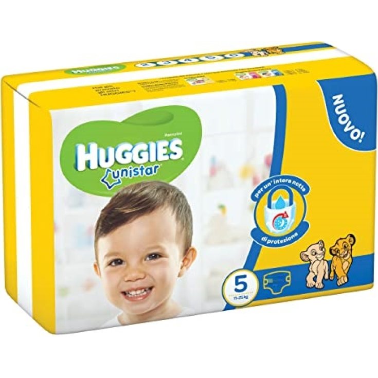Huggies Unistar Taglia 5 (11-25Kg) 38 Pannolini