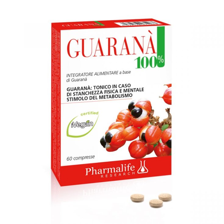 Guaran&agrave; 100% Pharmalife Research 60 Compresse
