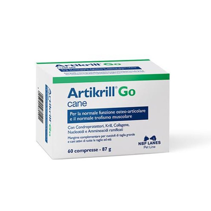 Artikrill Crescita Cane - 60X1,60GR