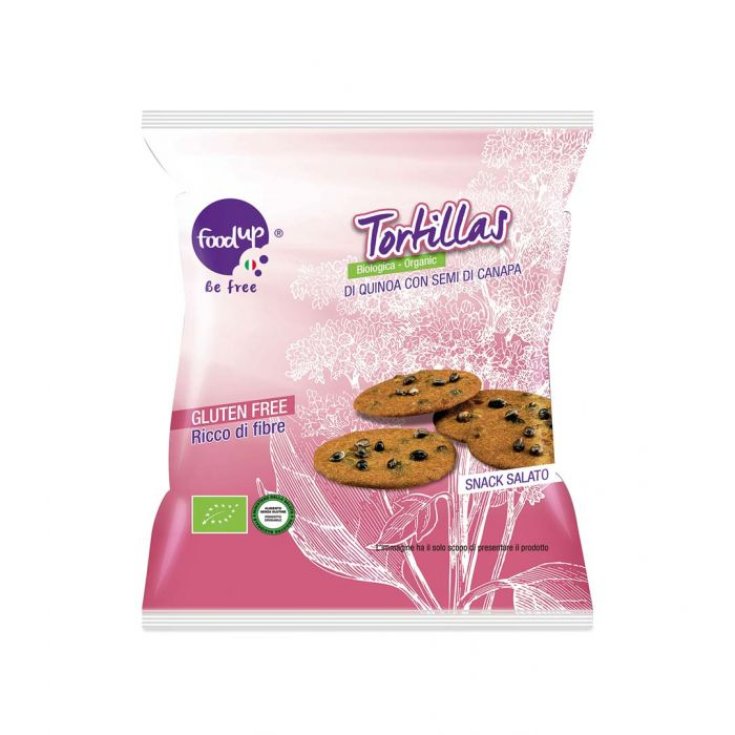 Tortillas Di Quinoa Con Semi Di Canapa FoodUp 35g