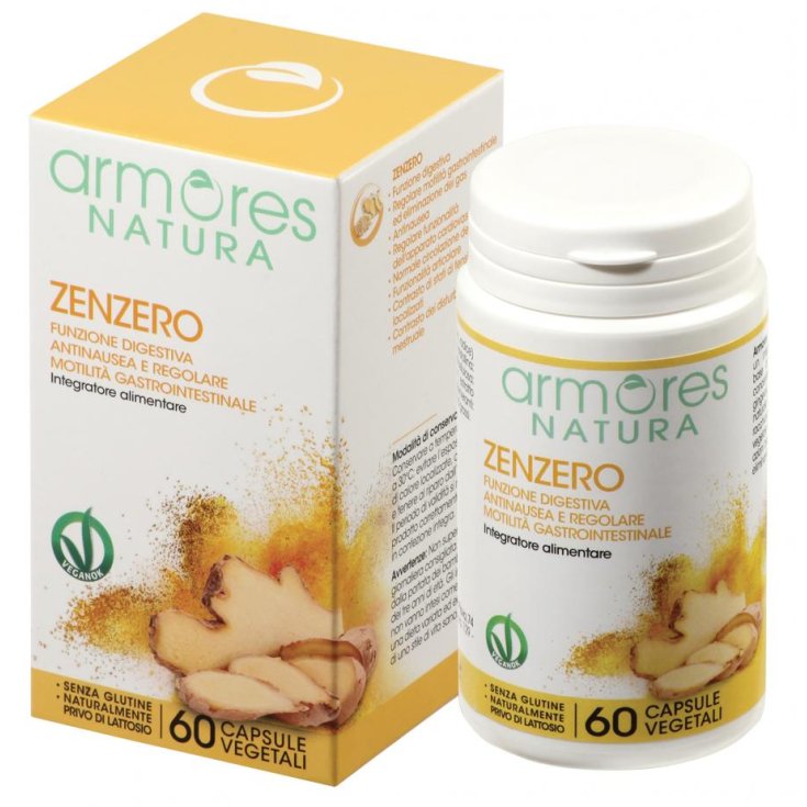 Zenzero Armores Natura 60 Capsule Vegetali