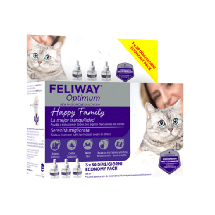 Feliway Optimum - 3X48ML