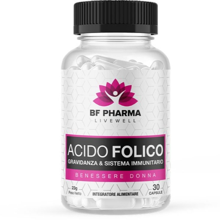 Acido Folico BF Pharma 30 Capsule Acido Folico BF Pharma 30 Capsule