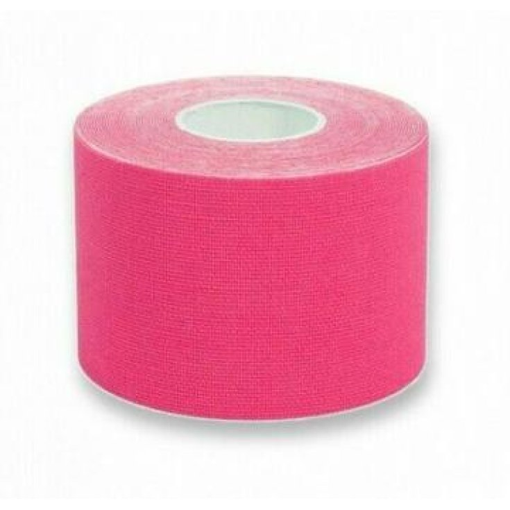 Cerotto Taping Muscolare Rosa Cura&reg; 1 Pezzo