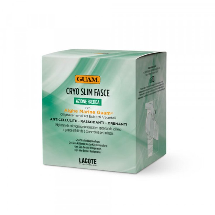 Guam Cryo Slim Fasce Lacote 2 Pezzi