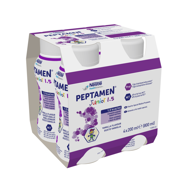 Peptamen Junior 1.5 VANIGLIA Nestl&eacute; 4X200ml