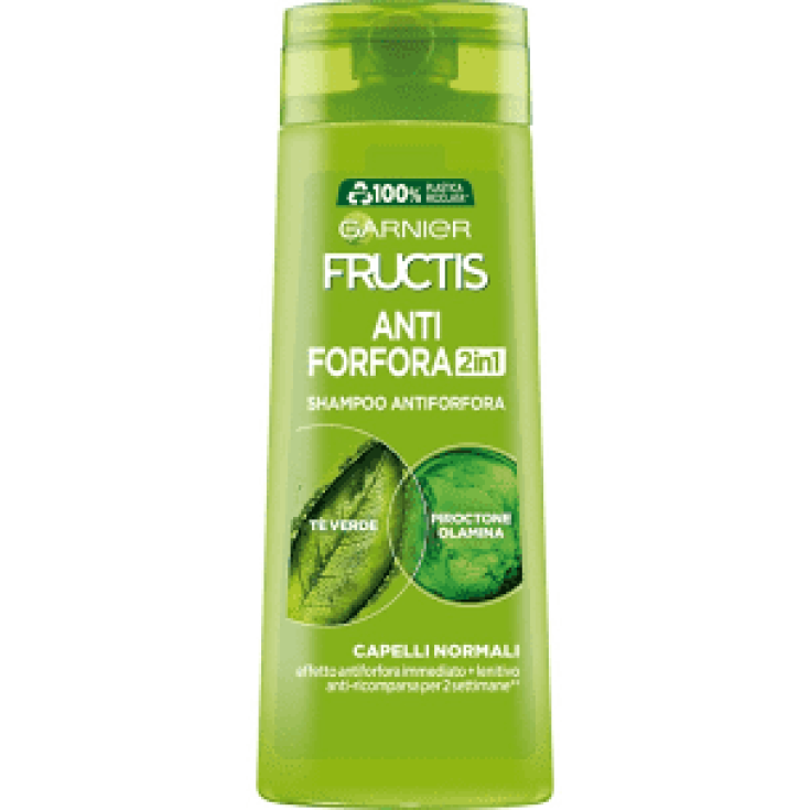 Fructis Antiforfora Shampoo Fortificante Detox Mentol Fresh GARNIER 250ML