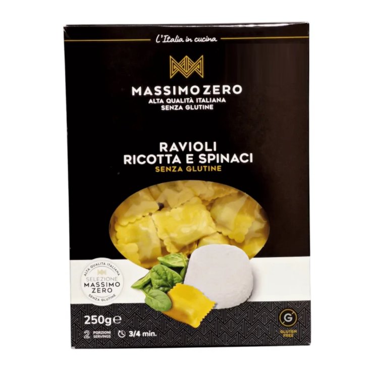 Ravioli Ricotta E Spinaci Massimo Zero 250g