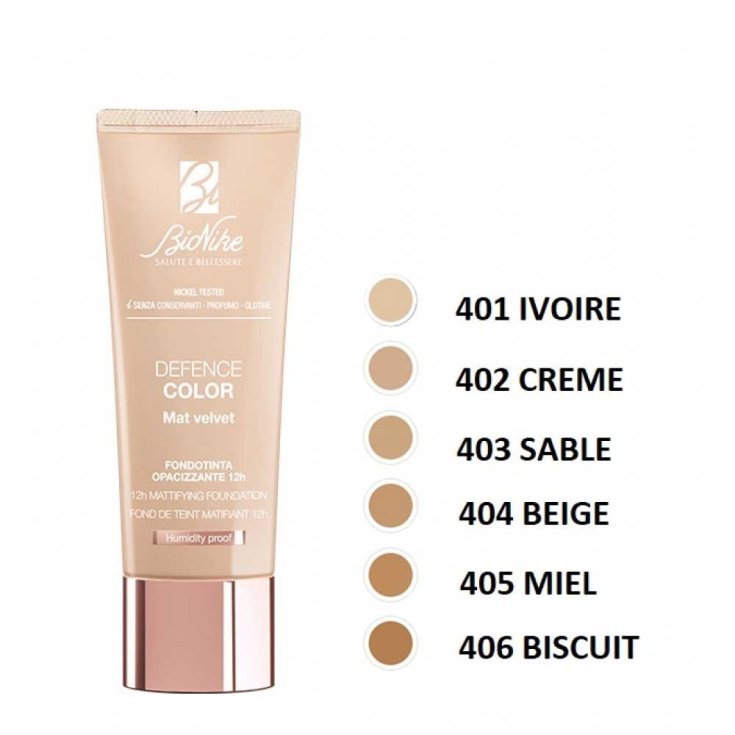 DEFENCE COLOR MAT VELVET N. 403 SABLE BioNike 30ml