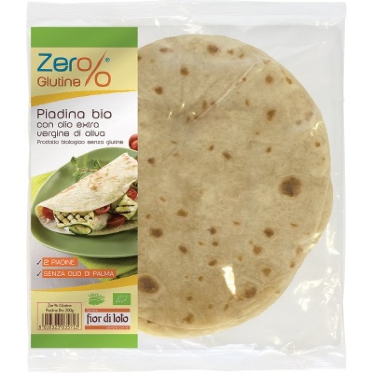 Piadina Bio Zer% Glutine Fior Di Loto 200g