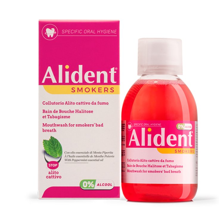 Alident Colluttorio Gengiviti e Alitosi da Fumo 250ml