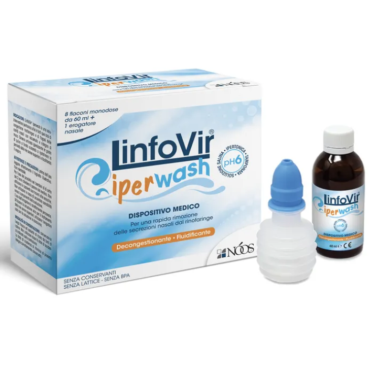LinfoVir iperWash N&ograve;os 8x60ml