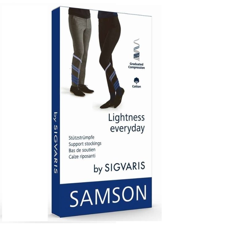 SAMSON Gambaletto Sigvaris Marine Taglia 3