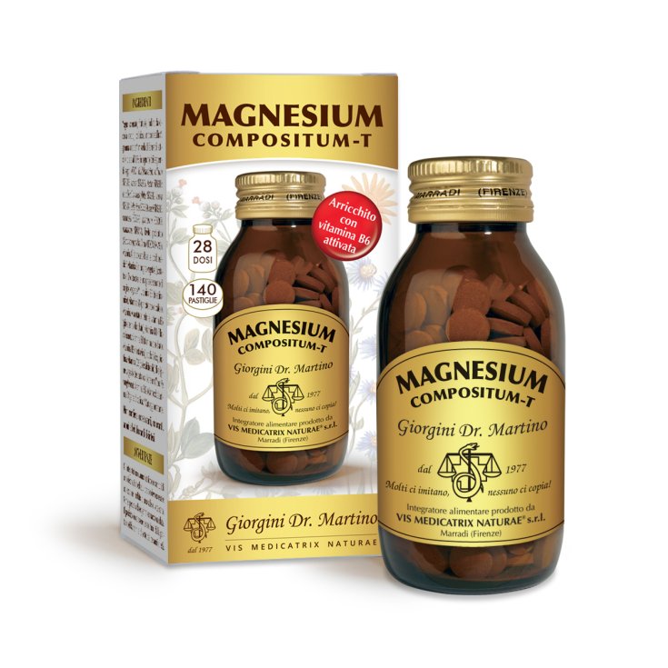 Magnesium Compositum-T Dr.Giorgini 140 Pastiglie