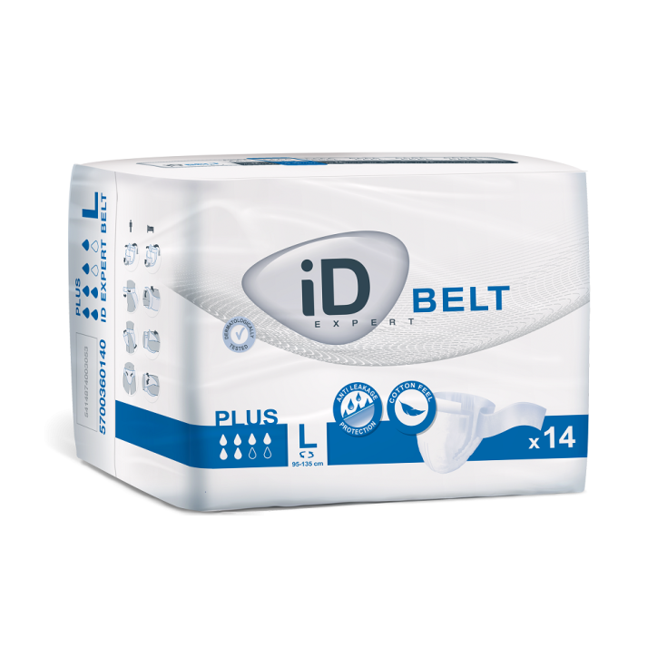 Pannoloni Incontinenza Plus ID Belt 14 Pezzi