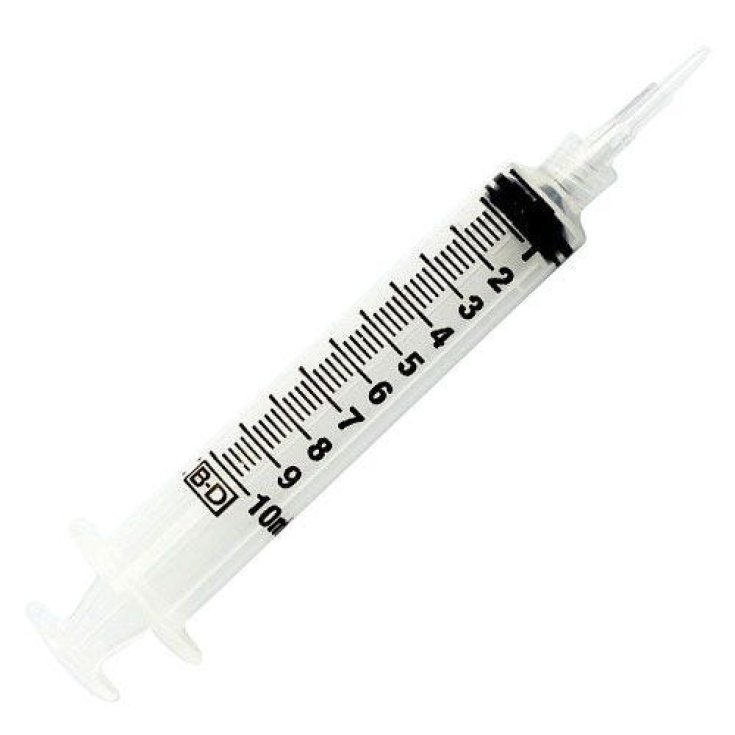 Siringa Sterile In Plastica Senza Ago Con Cono Centrale Safety 10ml