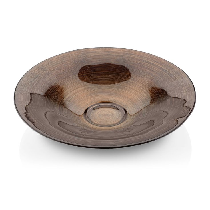 Bombay Centro Tavola 41Cm Industria Vetraria Valdarnese 1 Pezzo