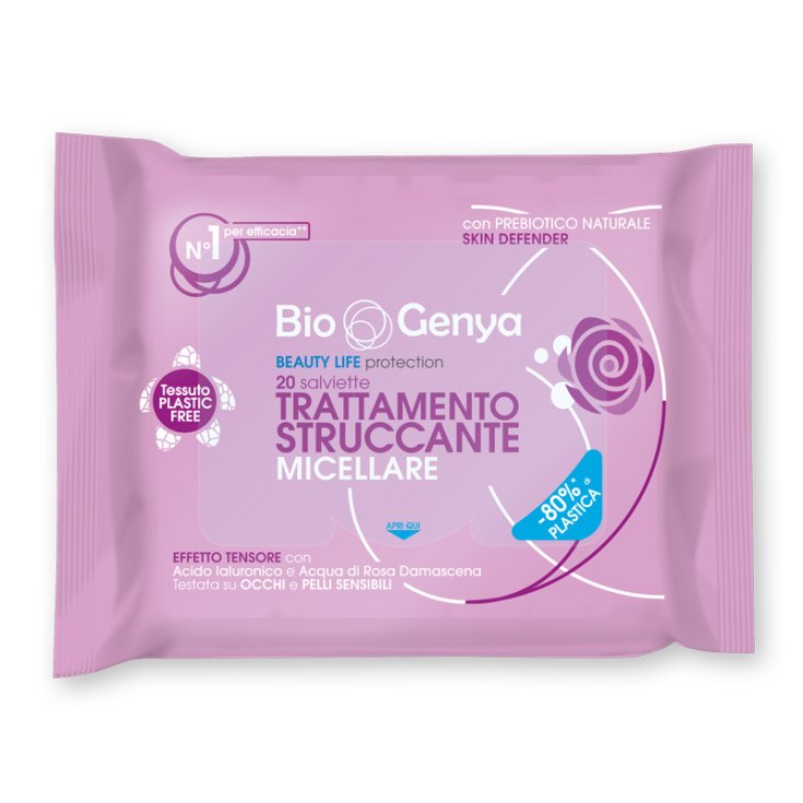 Trattamento Struccante Micellare Biogenya 20 Salviette