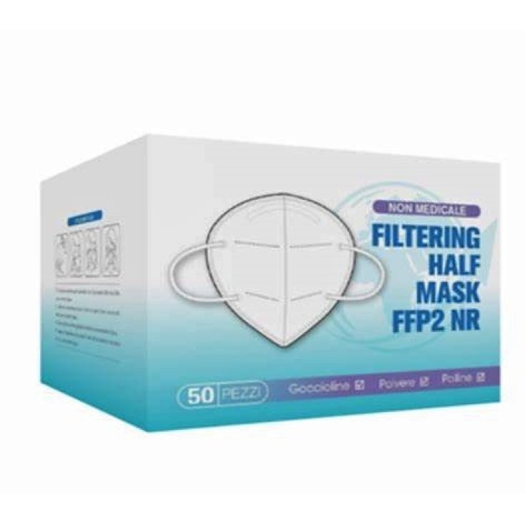 Filtering Half Mask FFP2 Yaki Uniform 50 Pezzi