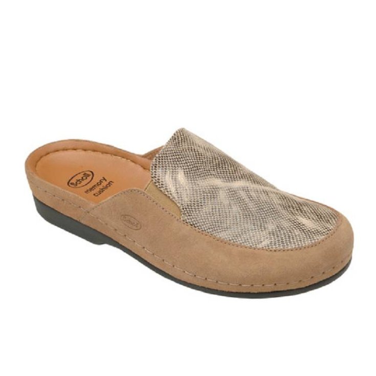 OLARA TESSUTO ELASTICO SCAMOSCIATO DONNA BEIGE N40 Dr.Scholl's&reg;