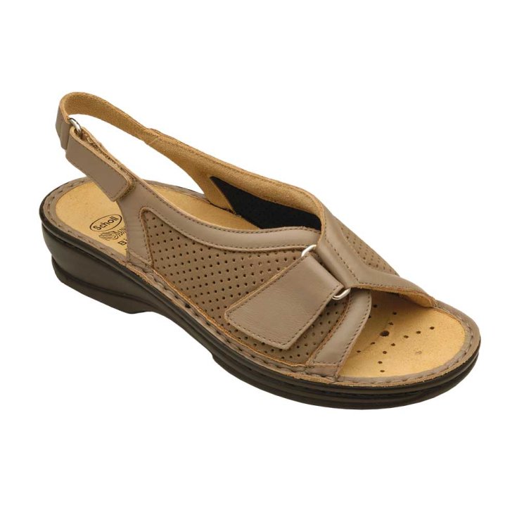 Gelsomina Nappa Leather&nbsp;Elasticated Textile Womens Taupe&nbsp;N40 Dr.Scholl's&reg;