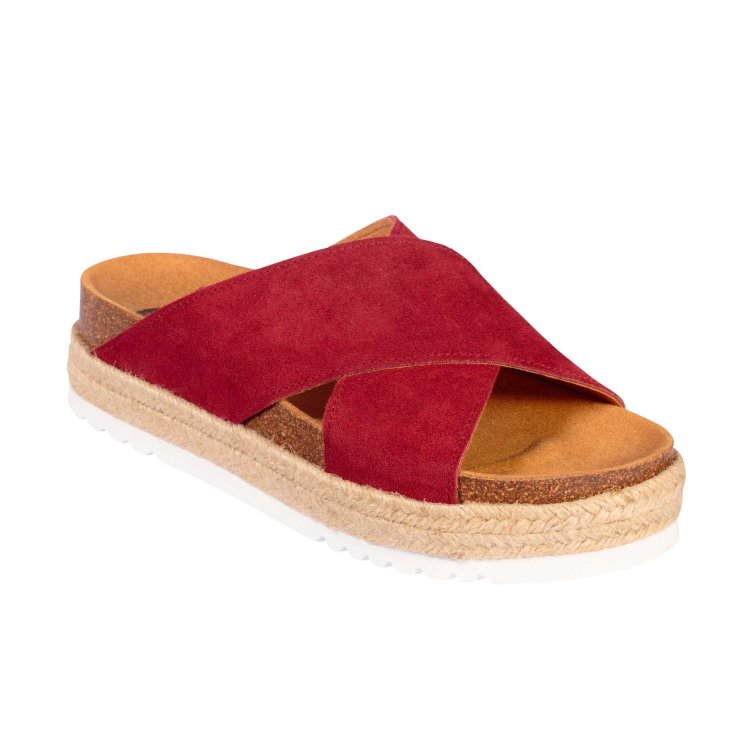 MALINDY CIABATTE DONNA CAMOSCIO ROSSO N40 Dr.SCHOLL&reg;