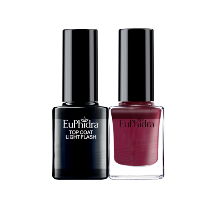 Smalto Semipermanente+Top Coat Light Protettivo SP01 Euphidra 10ml