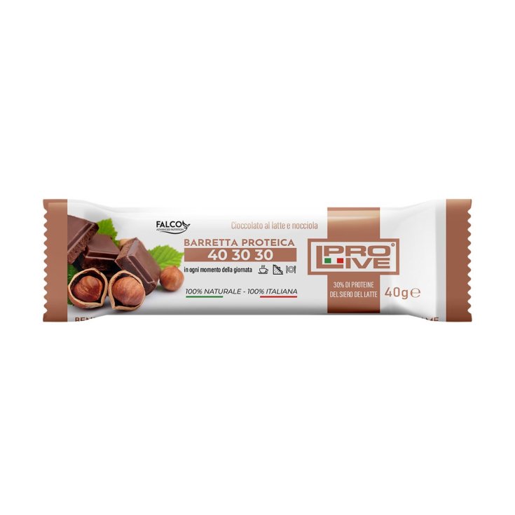 PROLIVE&reg; 40 30 30 BARRETTA CIOCCOLATO/NOCCIOLA 40g