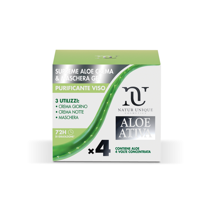 Supreme Aloe Crema & Maschera Gel Purificante Natur Unique 100ml