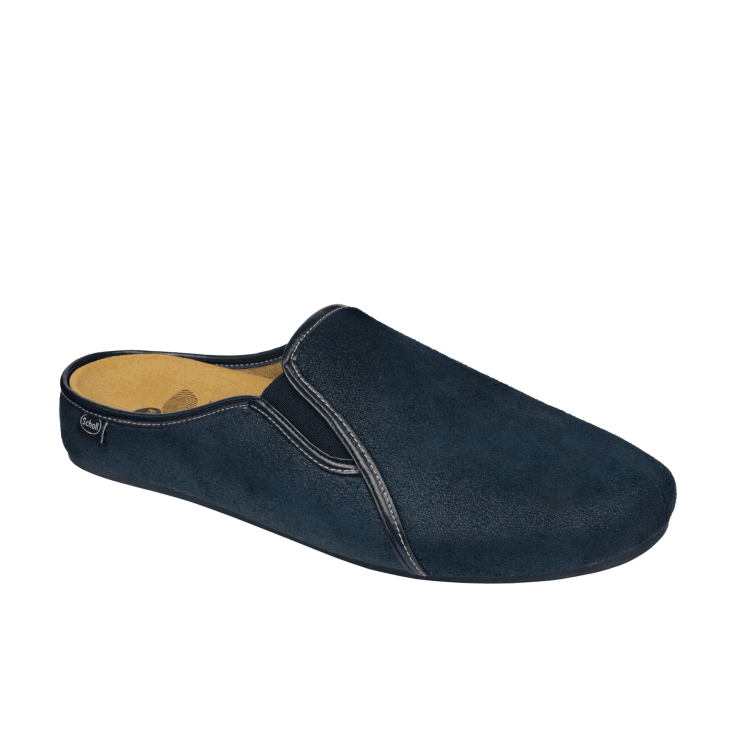 Felce Velvet Microfibre Mens NAVY BLU n39 Dr.Scholl's&reg;