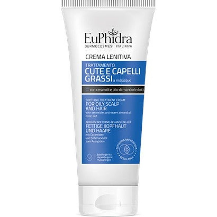 Crema Lenitiva Cute/Capelli Grassi&nbsp;Euphidra 200ml