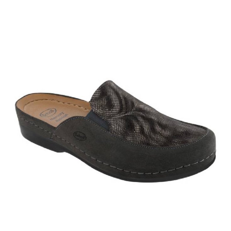 OLARA TESSUTO ELASTICO SCAMOSCIATO DONNA GRIGIO SCURO N35 DR.SCHOLL'S&reg;