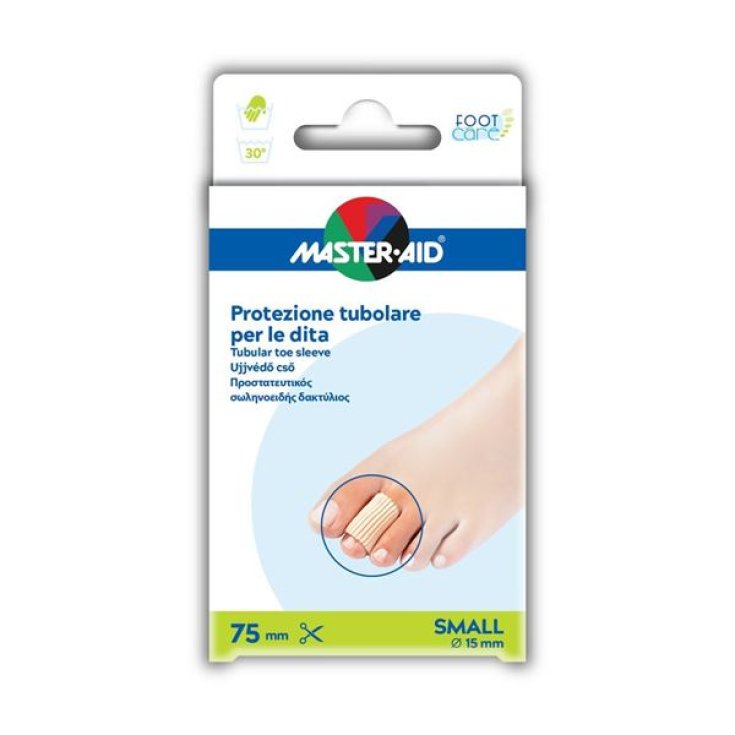 Protezione Tubolare Dita Ritagliabile Foot Care Master-Aid&reg; 15cm Taglia S