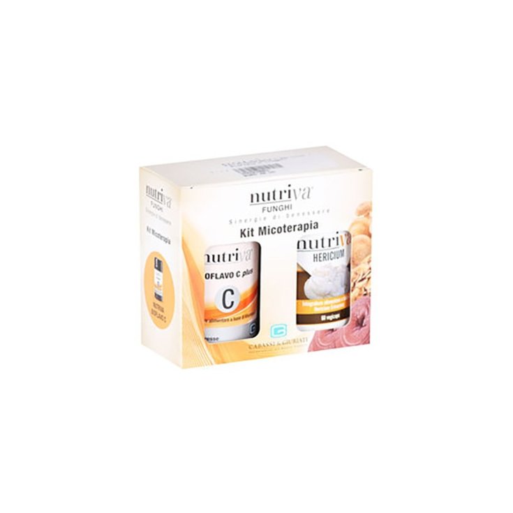Nutriva&reg; Kit Micoterapia Hericium+Bioflavo C Plus 2x60 Compresse