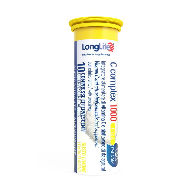 C Complex 1000 Fizz LongLife&reg; 10 Compresse Effervescenti