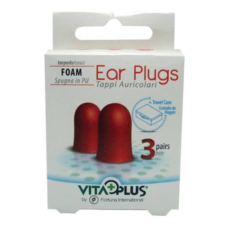 Tappi Auricolari Conici VITAPLUS&reg; 3 Coppie