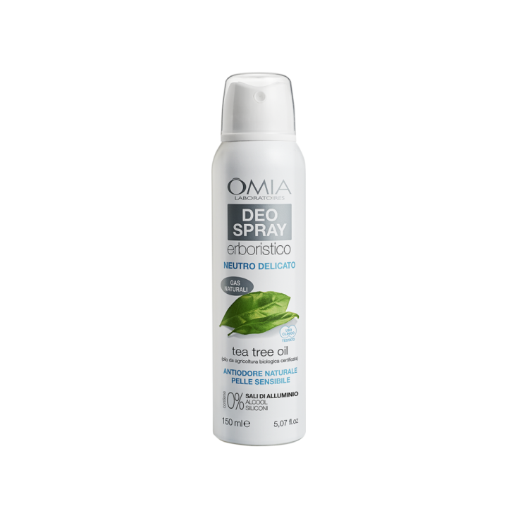 Deo Spray Erboristico Tea Tree Oil Omia Laboratoires 150ml