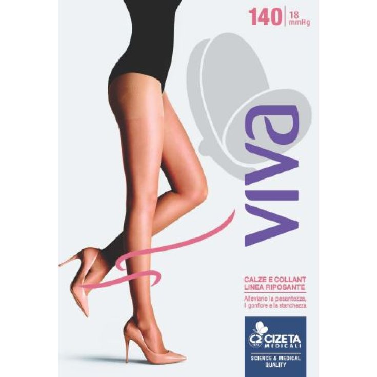 VIVA 140 Collant Maglia Rete Cizeta Nero Taglia 1&nbsp;