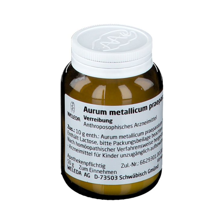 Aurum Metallicum Praeparatum D20 Weleda 50g