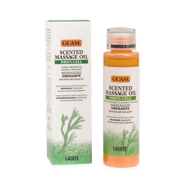 SCENTED MASSAGE OIL DREN-CELL GUAM&reg; 150ml