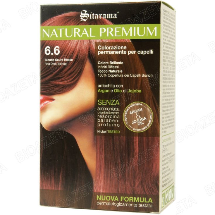 Natural Premium&nbsp;6.6 Biondo Scuro Rosso&nbsp;Sitarama&reg; 1 Kit