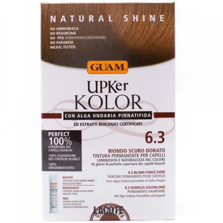 UPKER KOLOR TINTURA 6,3&nbsp;BIONDO SCURO DORATO GUAM&reg;
