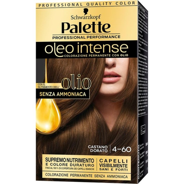 Palette Oleo Intense Colorazione Permanente 4-60 Castano Dorato&nbsp;Schwarzkopf 173g