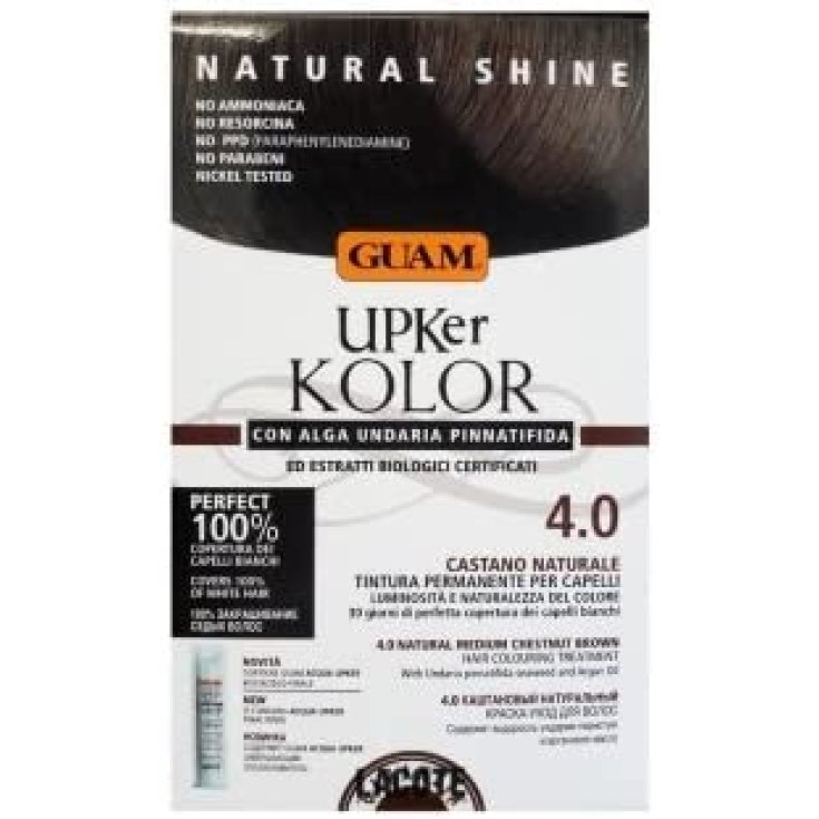 UPKER KOLOR TINTURA 4,0 CASTANO NATURALE GUAM&reg;