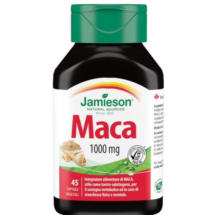 Maca 1000mg  Jamieson 45 Capsule Vegetali