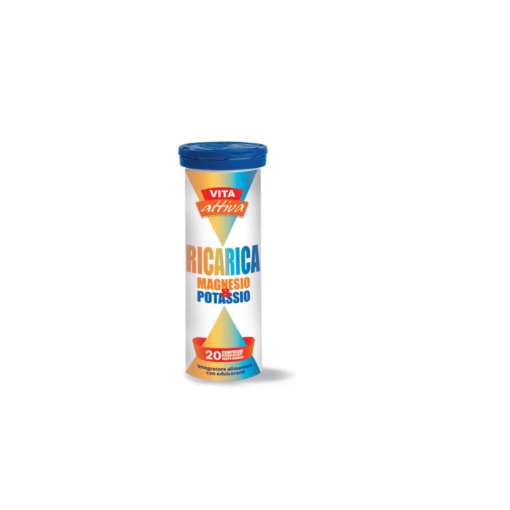 VITA ATTIVA RICARICA MAGNESIO & POTASSIO COMUNICANDO PHARMA 20 Compresse Effervescenti