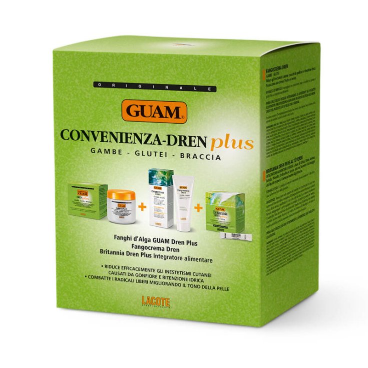 CONVENIENZA DREN PLUS GUAM&reg; 3 PEZZI