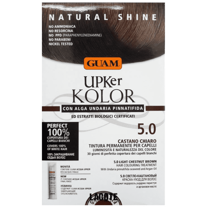 UPKER KOLOR TINTURA 5,0 CASTANO&nbsp;CHIARO GUAM&reg;